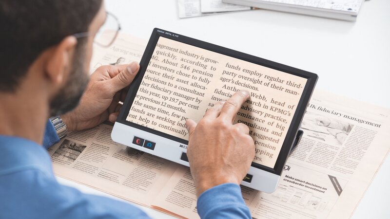 Elektronische Lupen – Digitale Vergrößerung für den Alltag