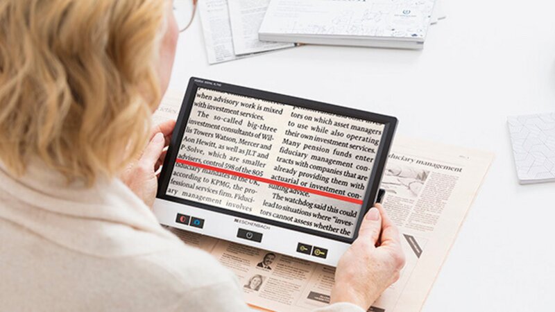 visolux DIGITAL XL FHD: Sehhilfe fürs Home Office