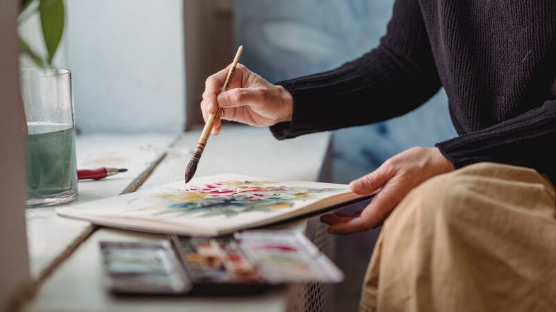 Zauberhafte Aquarelle malen mit laboMED
